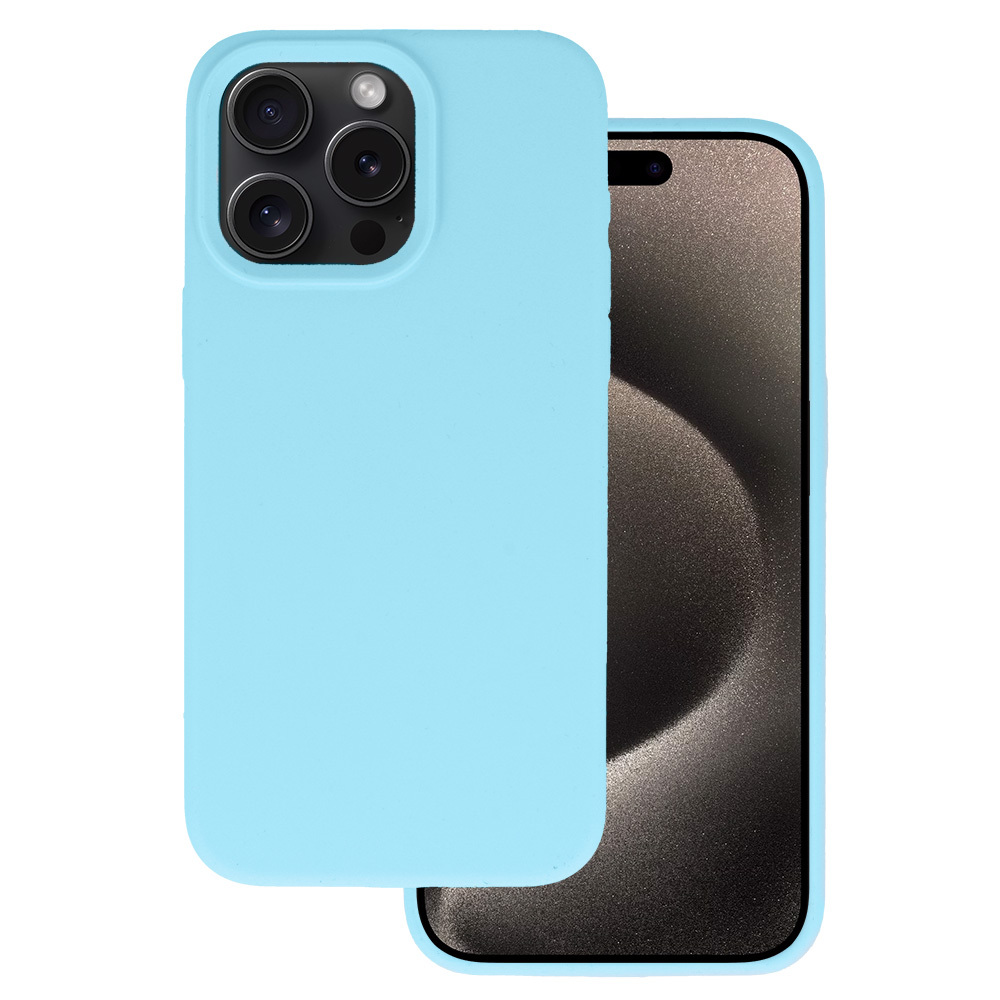 Kryt Silicone Lite pro Apple iPhone 14 , barva světle modrá