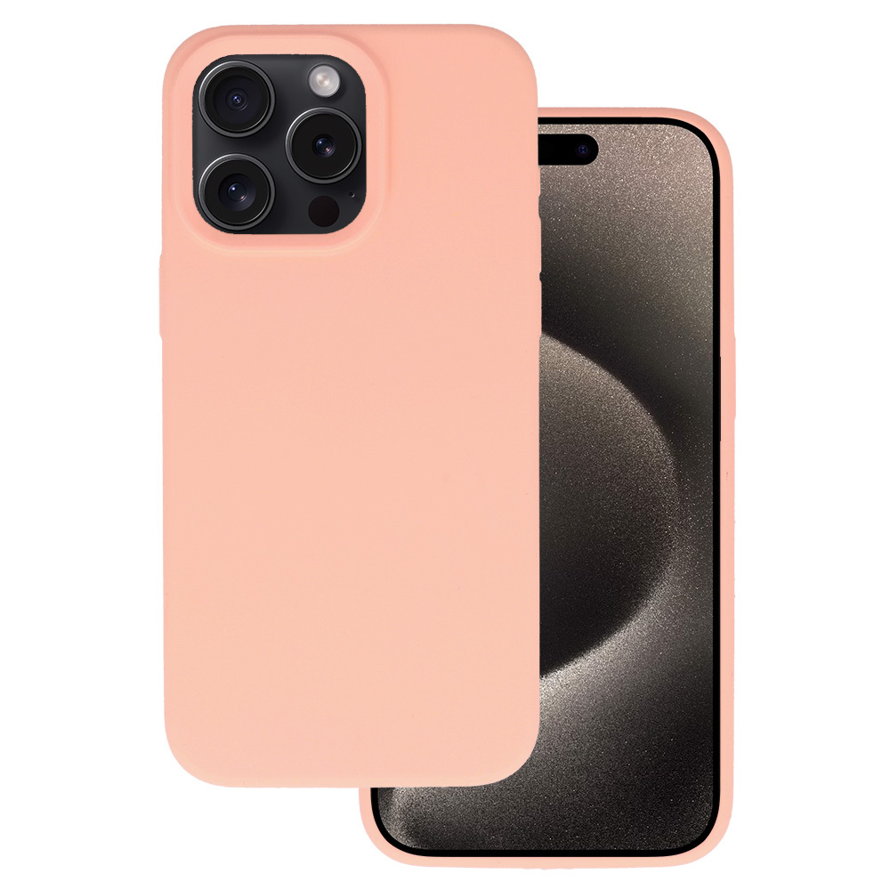 Kryt Silicone Lite pro Apple iPhone 15 Plus , barva broskvová