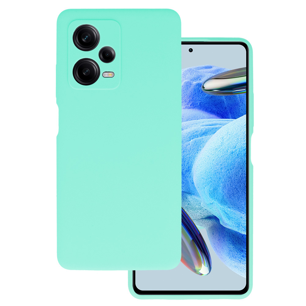 Kryt Silicone Lite pro Xiaomi Redmi Note 12 Pro Plus , barva mátová