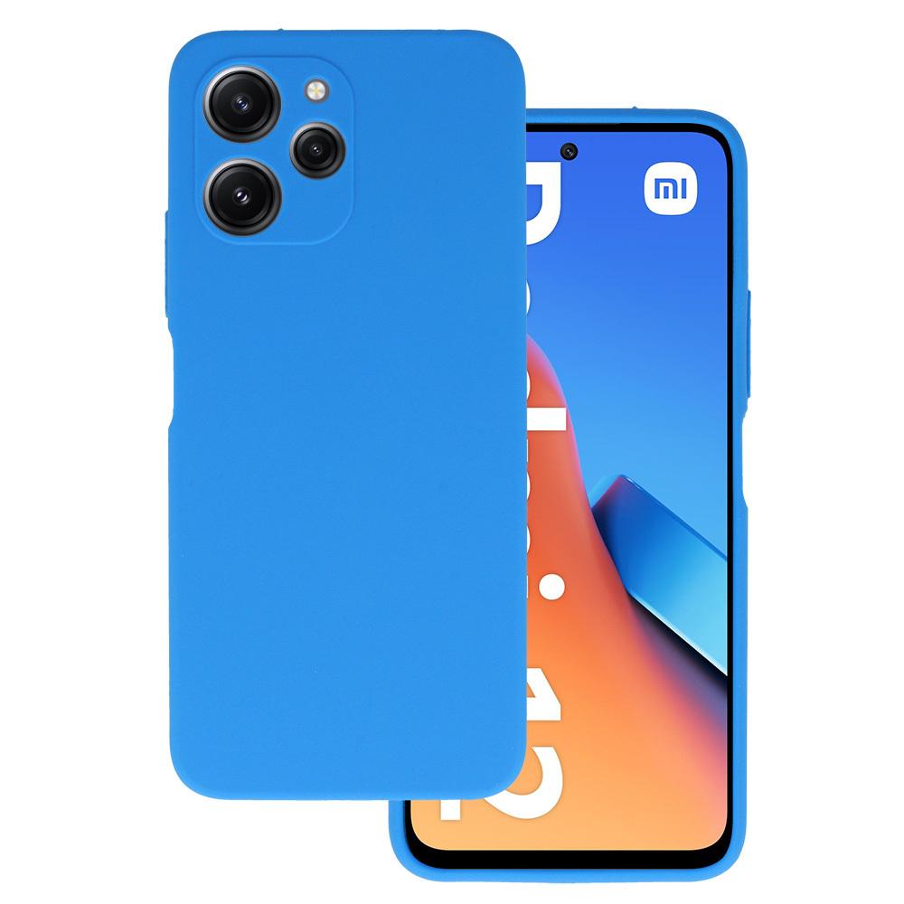Kryt Silicone Lite pro Xiaomi Redmi 12 4G , barva modrá