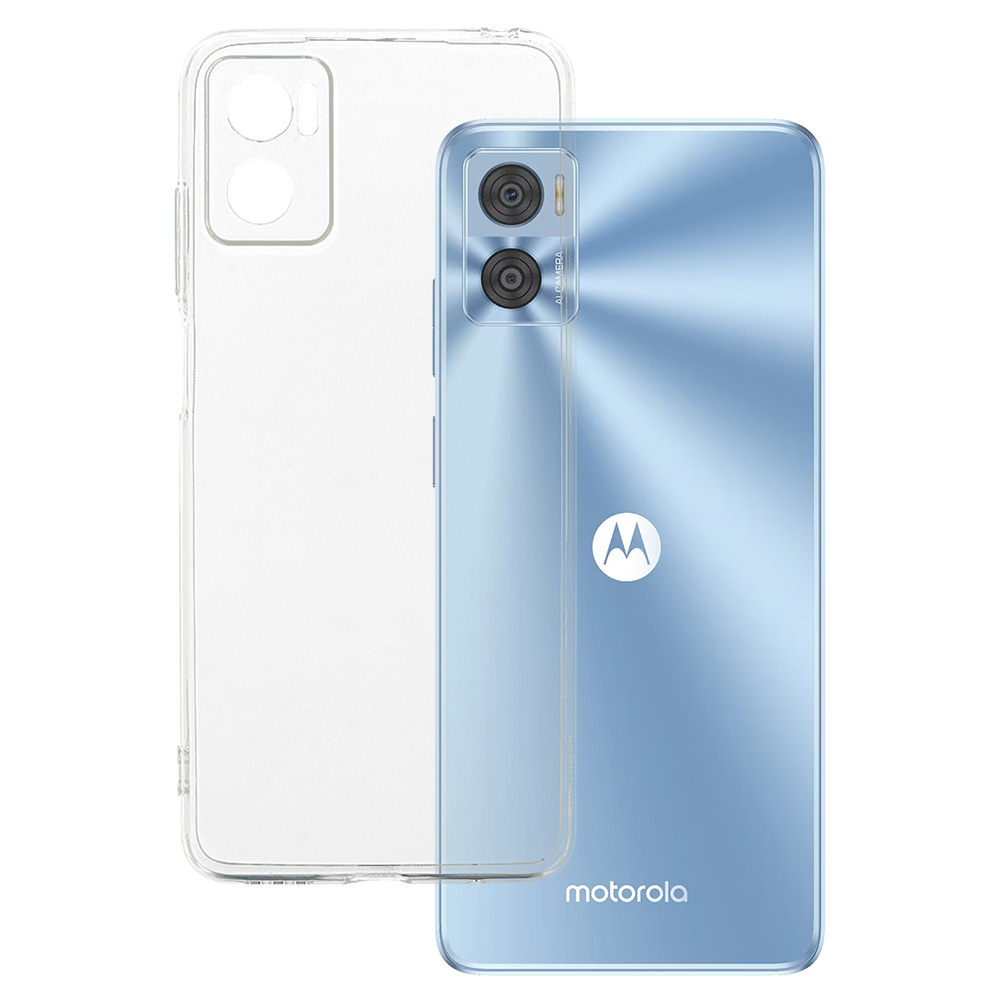 Kryt Ultra 1mm pro Motorola Moto E22/E22i , barva čirá