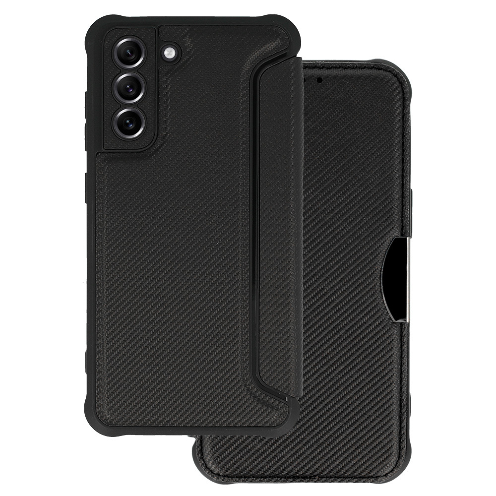 Razor Carbon Book Case for Samsung Galaxy A35 , barva černá