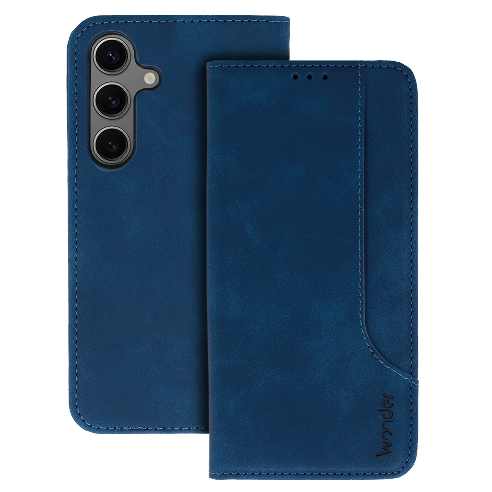 Knížkové pouzdro Wonder Prime pro Xiaomi Redmi Note 12 5G/Poco X5 , barva modrá