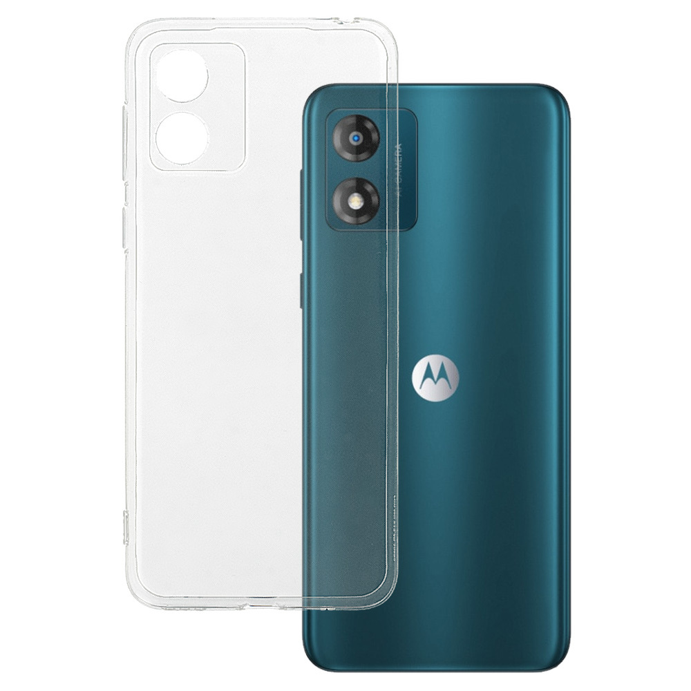 Kryt Ultra 1mm pro Motorola Moto E13 , barva čirá
