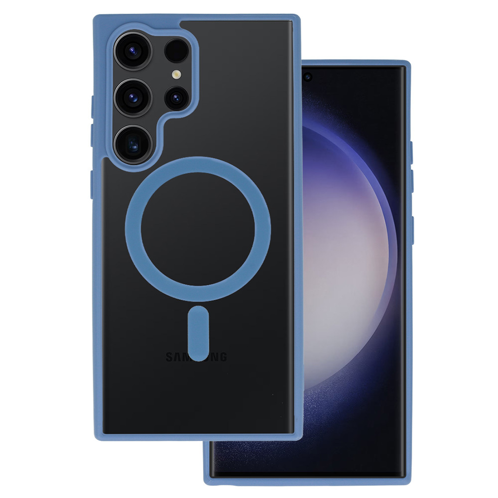 Kryt Acryl Color MagSafe pro Samsung Galaxy S24 Ultra , barva světle modrá