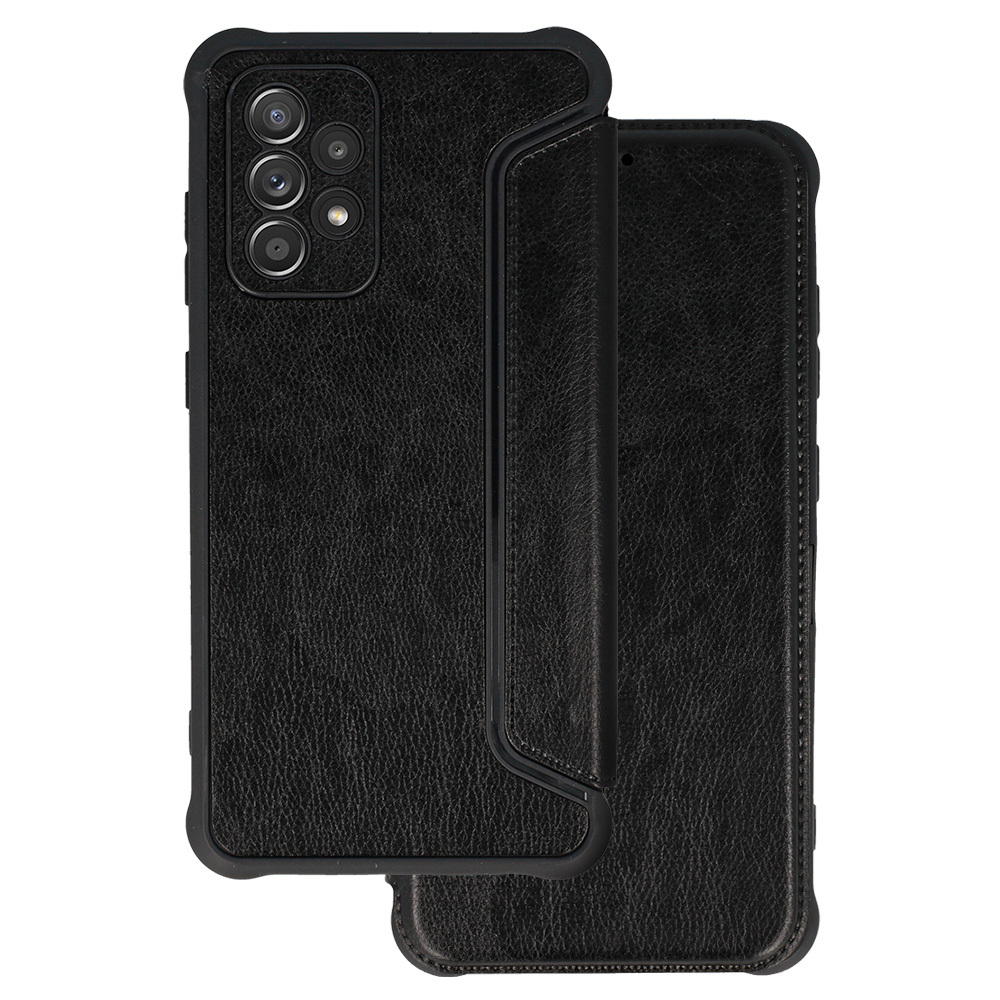 Knížkové pouzdro RAZOR Leather pro Samsung Galaxy S23 FE , barva černá