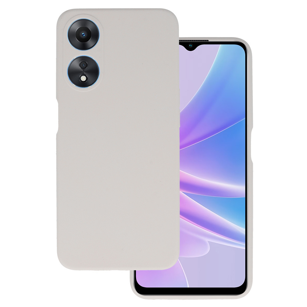 Kryt Silicone Lite pro Oppo A78 5G , barva titanová