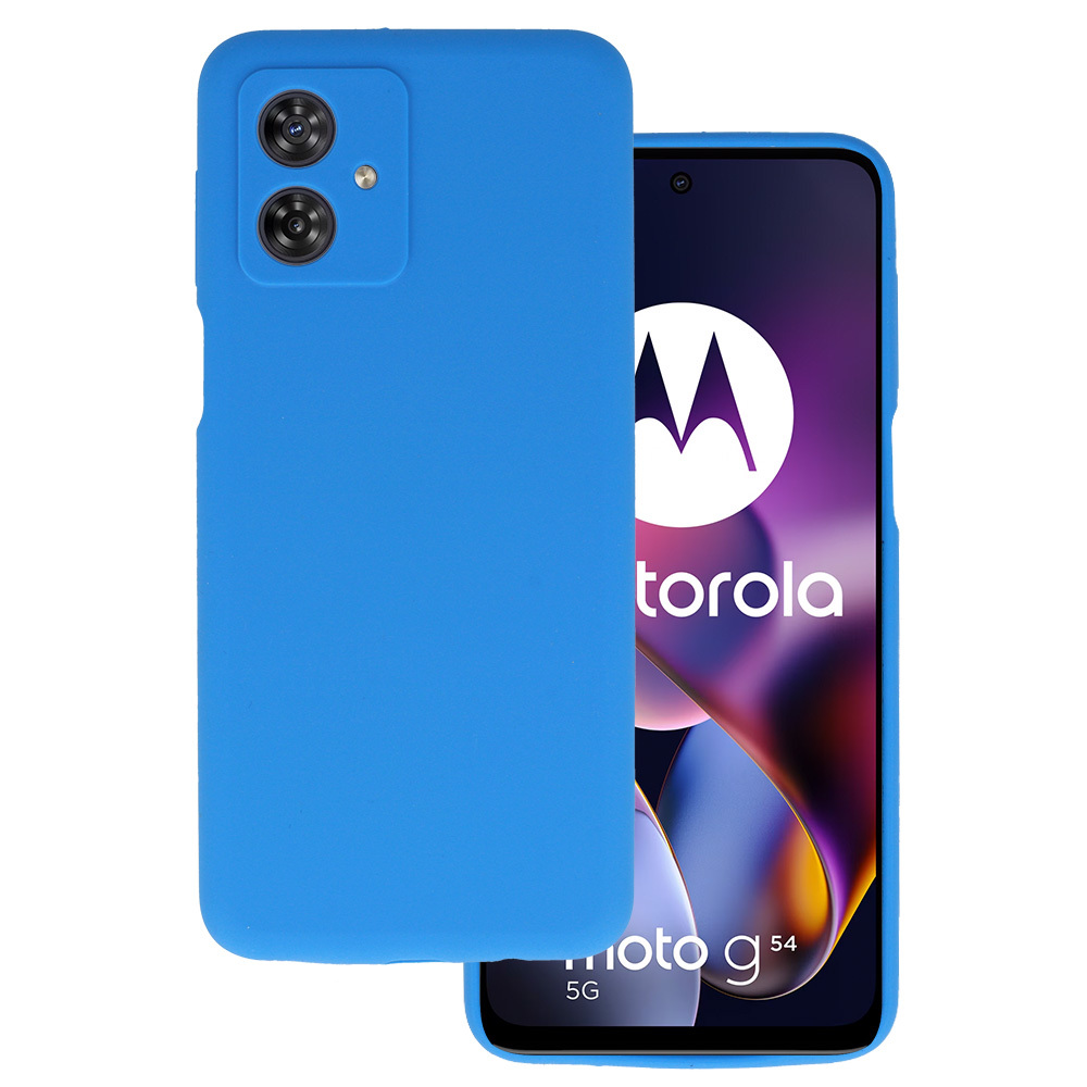 Kryt Silicone Lite pro Motorola Moto G54 5G , barva modrá