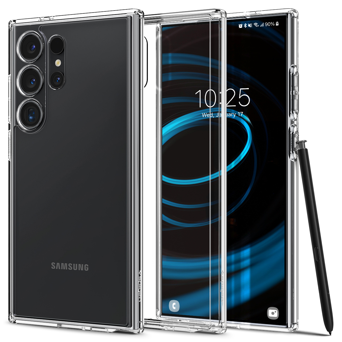 Kryt Ultra Hybrid ACS07292 for Samsung Galaxy S24 Ultra - Crystal Clear