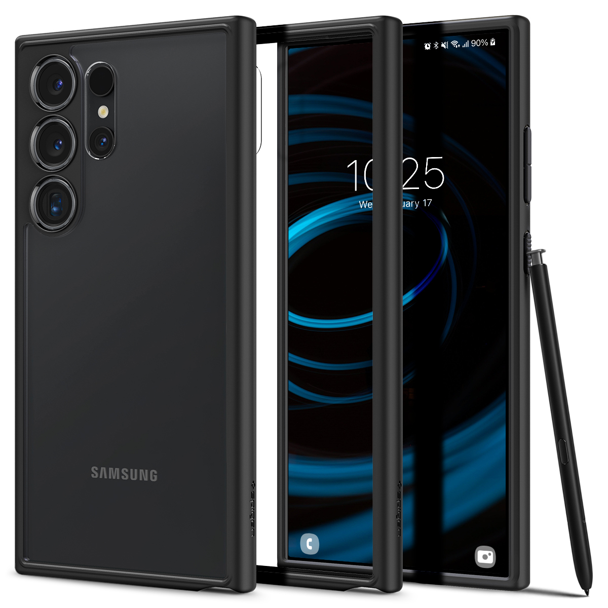 Kryt Ultra Hybrid ACS07295 for Samsung Galaxy S24 Ultra , barva matná černá