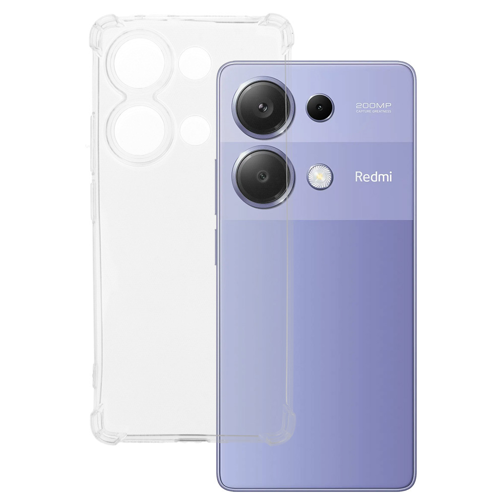 Kryt ClinShock 1,5mm pro XIAOMI Redmi NOTE 13 PRO 4G , barva čirá