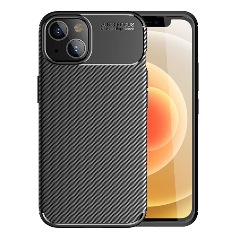 Kryt Carbon Elite pro Apple iPhone SE 4 , barva černá