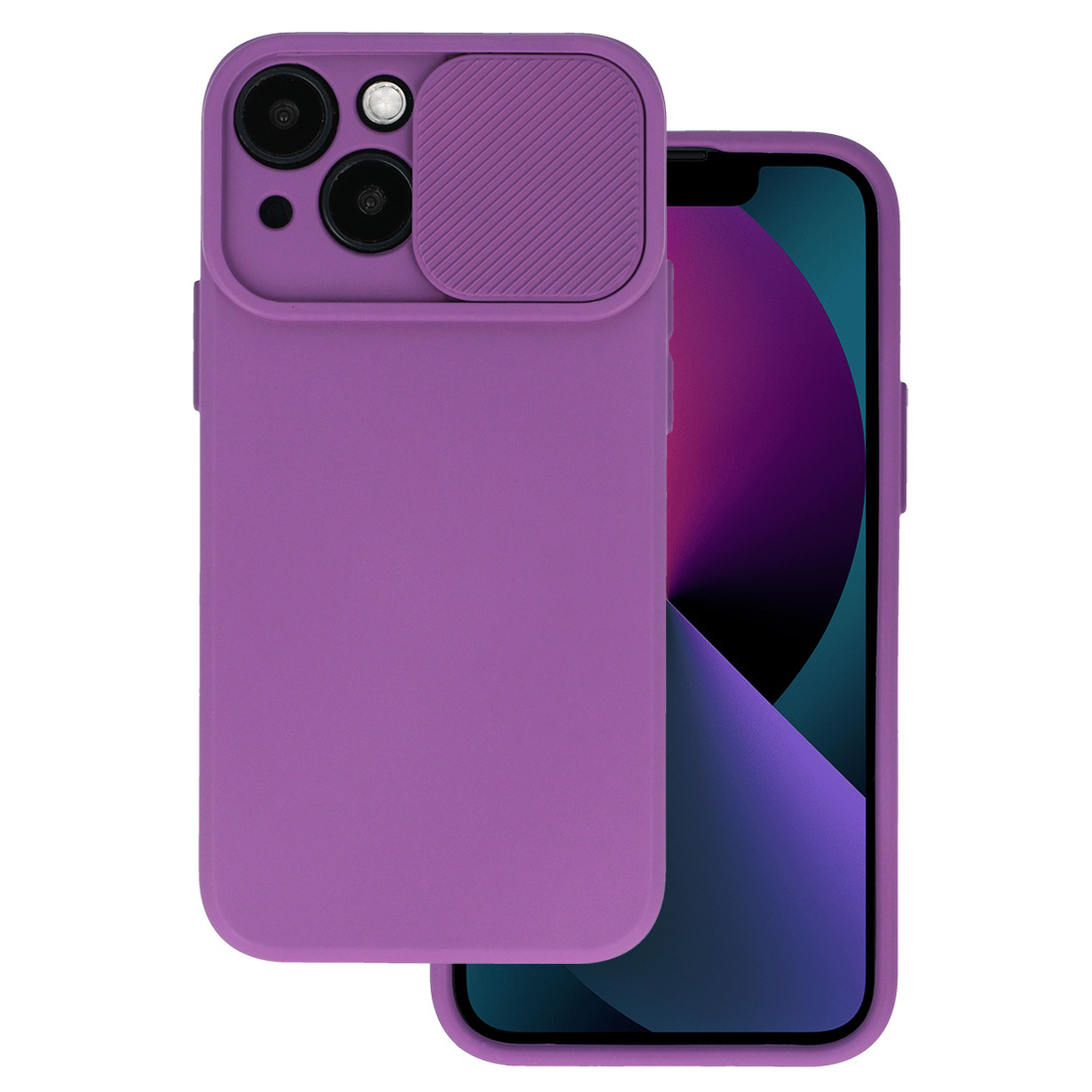Kryt CamShield pro Apple iPhone 16 , barva fialová