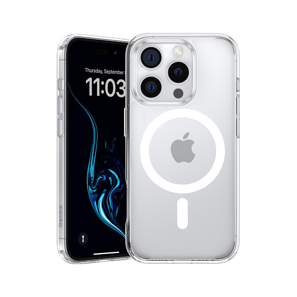 Benks Magnetic Lucent Pro Case for Apple iPhone 16 Pro , barva čirá