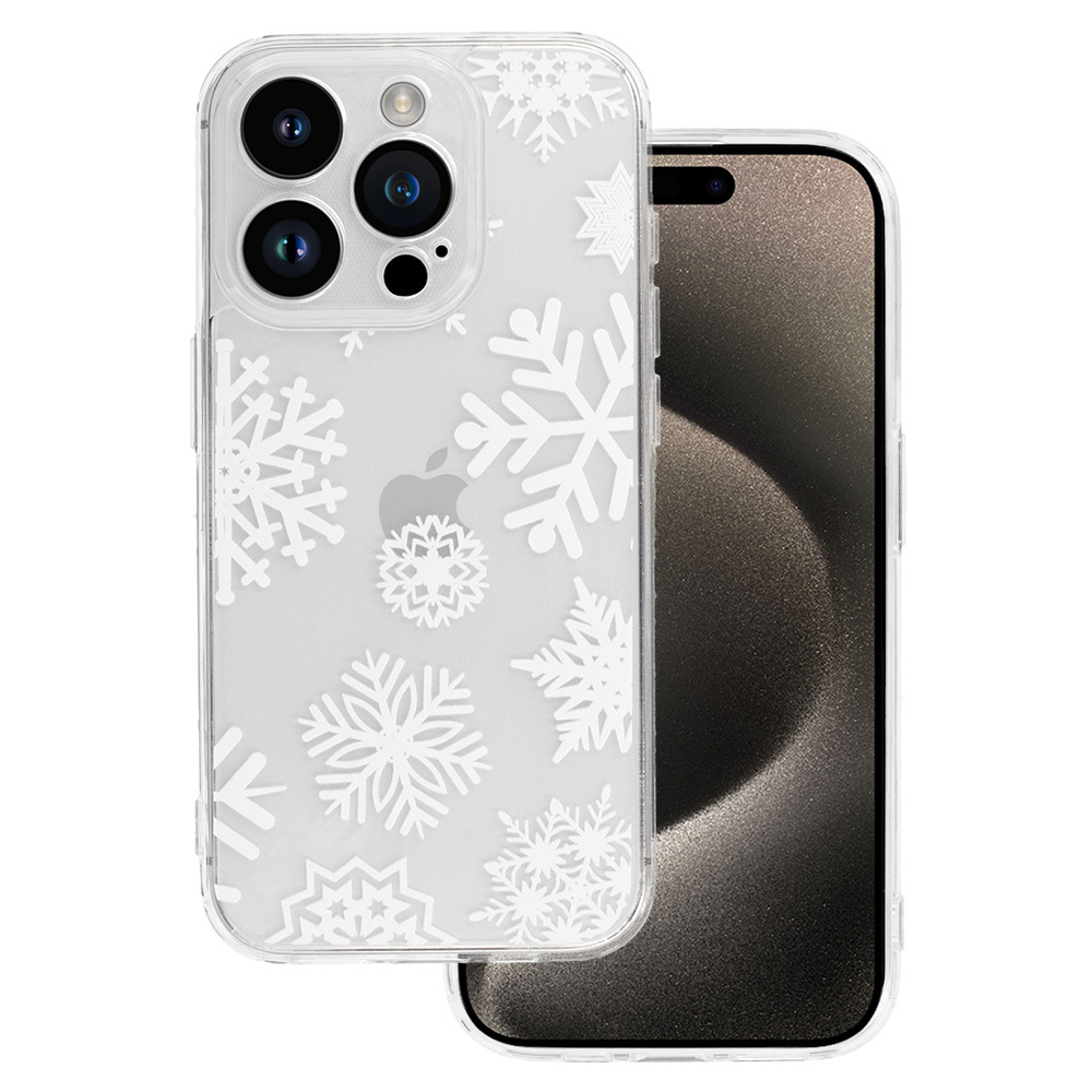 TEL PROTECT Christmas Kryt ClearCase pro Apple iPhone 14 , design 4