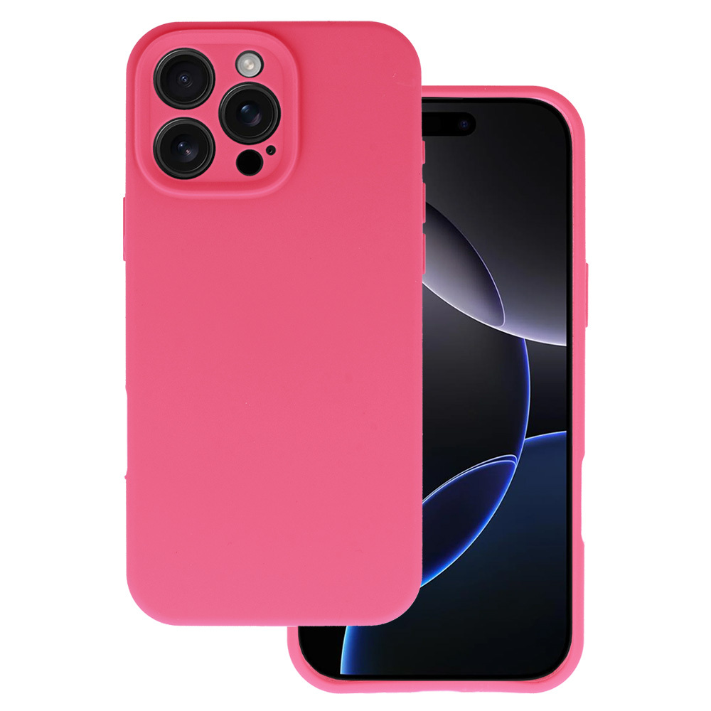 Kryt Silicone Lite pro Apple iPhone 16 Pro Max fuchsia