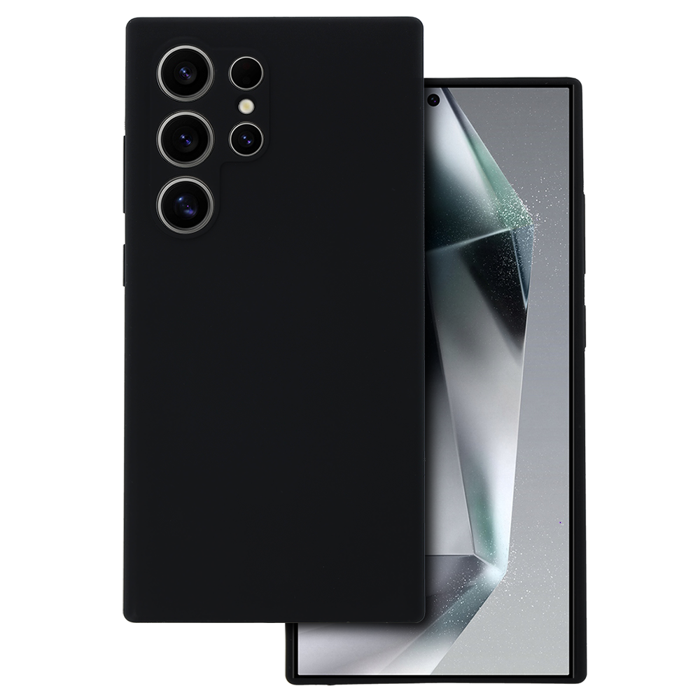 Kryt Silicone Lite pro Samsung Galaxy S24 Ultra , barva černá