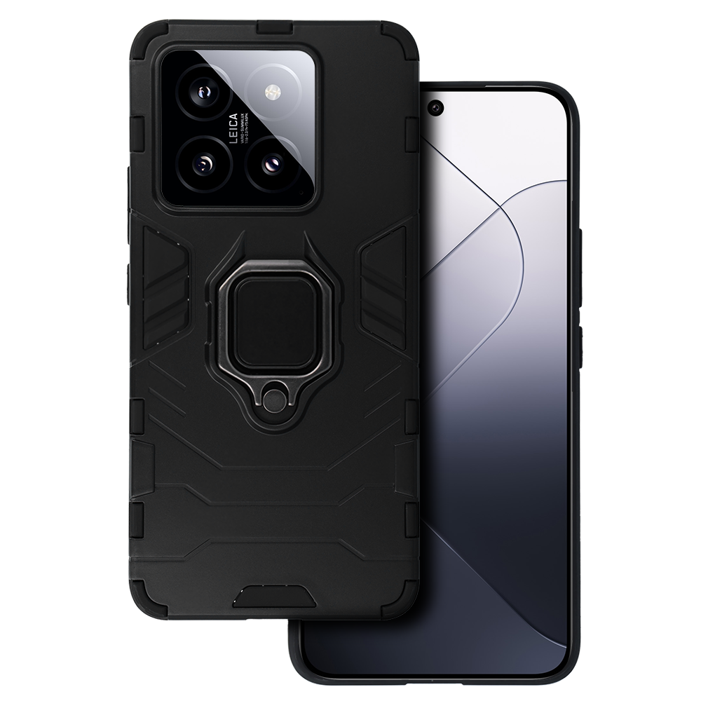 Kryt odolný Ring Armor pro Xiaomi 14T , barva černá