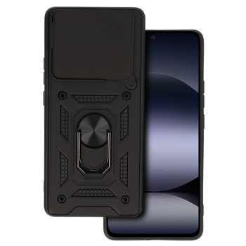 Slide Camera Armor Case do Xiaomi Redmi Note 14 Pro 5G Czarny