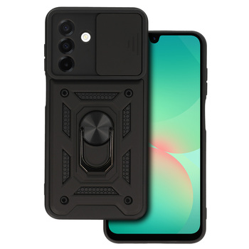 Slide Camera Armor Case for Samsung Galaxy A26 5G Black