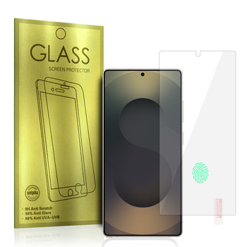 Hartowane szkło Gold do SAMSUNG GALAXY S25 ULTRA (with fingerprint unlock)