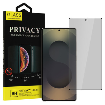 Tempered Glass Privacy Glass for SAMSUNG GALAXY S25 ULTRA BLACK
