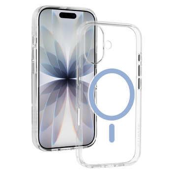 Liavec Pure Case do Iphone 17 niebieski (Camera Control Button)