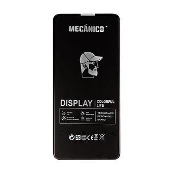 Mecanico Wyświetlacz LCD T2O do Samsung Galaxy A51 4G czarny z ramką