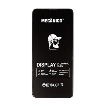 Mecanico Wyświetlacz LCD T2O do Samsung Galaxy A71 4G czarny z ramką