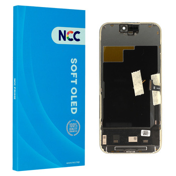 Wyświetlacz Soft OLED NCC do Iphone 15 Pro czarny IC