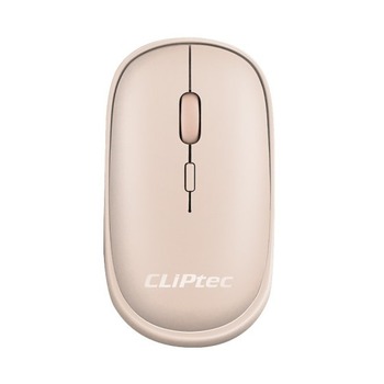 Cliptec Mysz komputerowa Youth Xilent RZS868 bezprzewodowa optyczna 1600DPI różowa