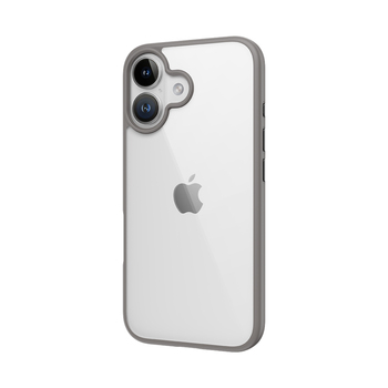 Rock Guard Series Case for Iphone 16 transparent-grey