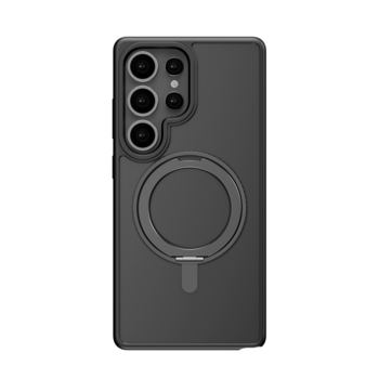 Rock Etui Rotating Stand Soft Touch Series Magnetic do Samsung Galaxy S25 Ultra czarne