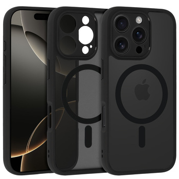 Full Matte Mag Cover do Iphone 17e/16e czarny