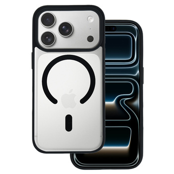 Acrylic Color Magsafe Case for Iphone 17 Pro Max black