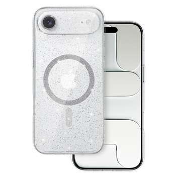 Glitter Magsafe Case do Iphone 17 Air przezroczysty