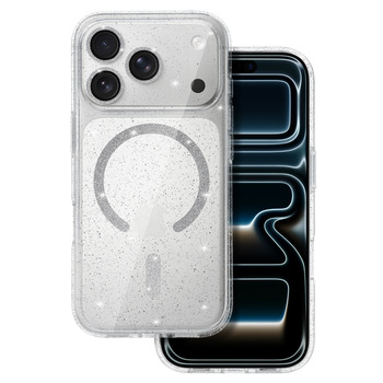 Glitter Magsafe Case for Iphone 17 Pro Max transparent