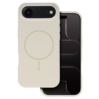 Magsafe Slim Silicone do Iphone 17 Air piaskowy