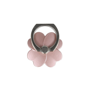 Uchwyt Ring FLOWER - Różowy