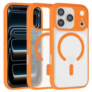 Liavec Soft Case for Iphone 17 Pro Max orange