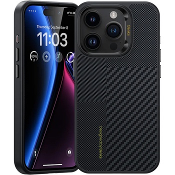 Benks Etui Montage Magnetic Armor Pro Kevlar Metal Frame 600D+1500D (MA62) do Iphone 15 Pro Max czarny