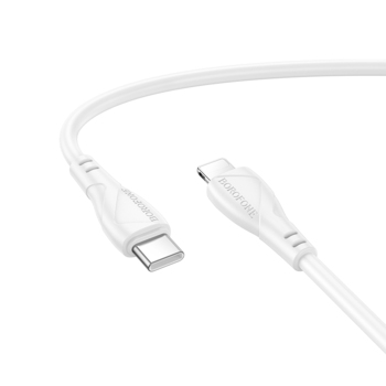 Borofone Kabel BX121 Energy - Typ C na Typ C - PD 60W 1 metr biały