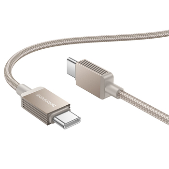 Borofone Kabel BX120 Placer - Typ C na Typ C - PD 60W 1 metr złoty