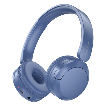 Borofone Słuchawki nauszne BO37 Marvellous bluetooth niebieskie