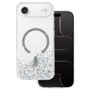 Tel Protect Moonlite Magsafe Case do Iphone 17 Air srebrny clear