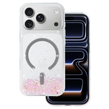 Tel Protect Moonlite Magsafe Case do Iphone 17 Pro różowy clear