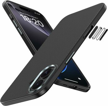 Benks Etui Magnetic Armor Pro Kevlar Metal Frame 600D (A067) do Iphone 17 czarny (Camera Control Button)