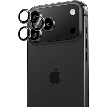 Benks Hartowane szkło DR Sapphire Lens Protector na aparat do Iphone 17 Pro/17 Pro Max (obiektyw 3 sztuki) czarne