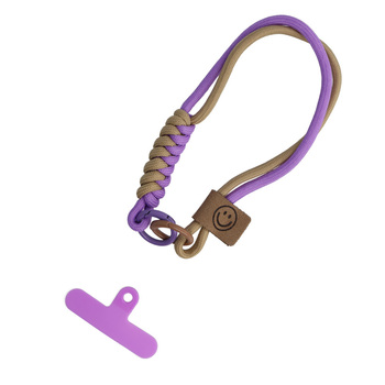 Phone pendant FZ-14 purple-beige