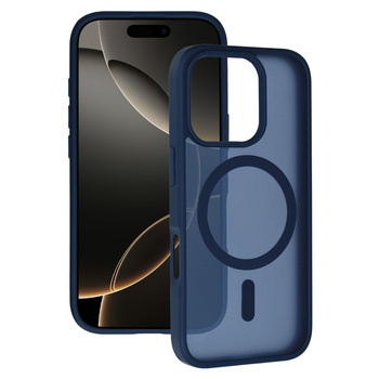 Tel Protect Aura Matte Magsafe Case for Iphone 16 Pro Max navy